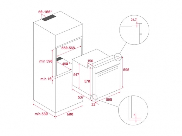 Teka HBB 725 X