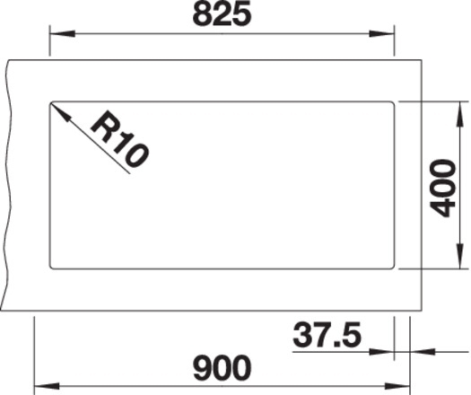 Blanco SUBLINE 480/320 U InFino Silgranit antracit dřez vlevo bez táhla 523584