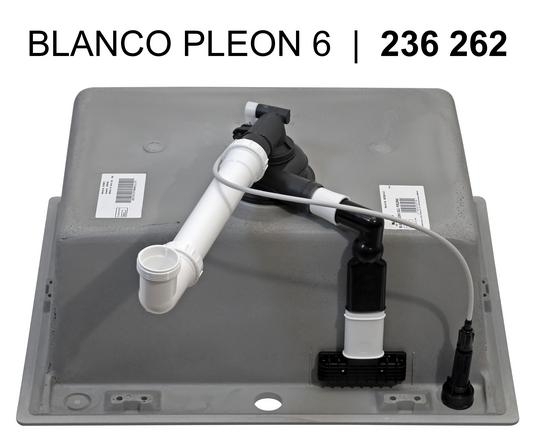 Blanco PLEON 6 InFino Silgranit aluminium s excentrem 523688