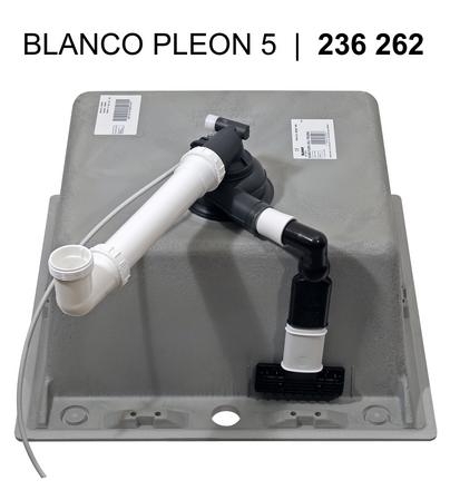 Blanco PLEON 5 InFino Silgranit šedá skála s excentrem 523677