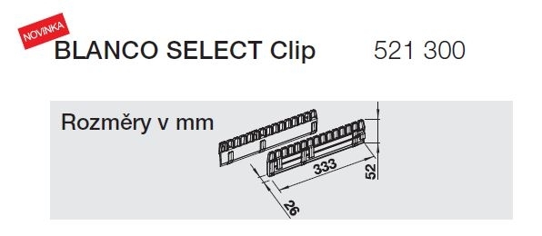 Blanco Select Clip 521300