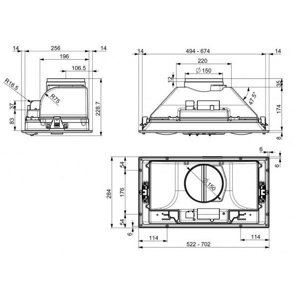 Franke Box FBI 722 XS