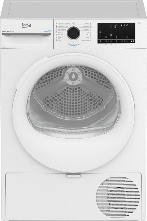 BEKO BM3T4724WW: Sušička (Tepelné čerpadlo, 7 kg) + ZÁRUKA 5 LET + 10 LET NA MOTOR