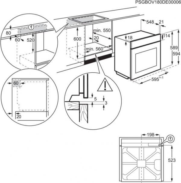 ELECTROLUX EOF3H40TH