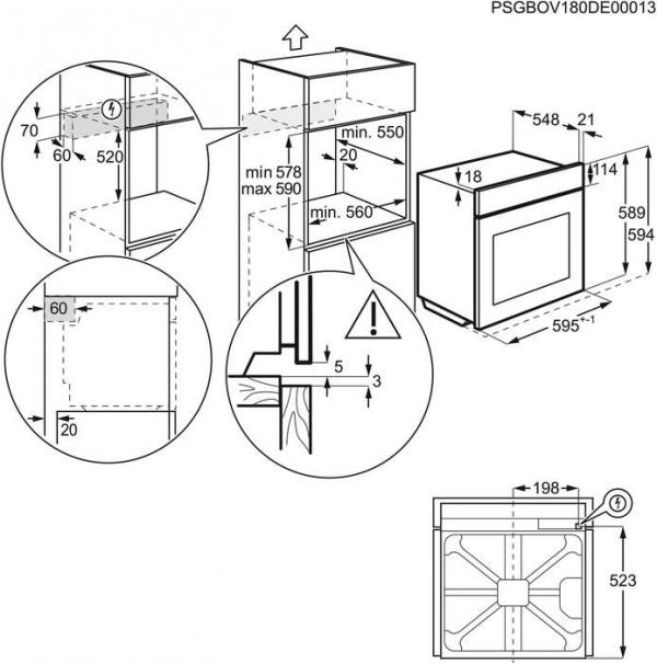 ELECTROLUX EOF3H40TH