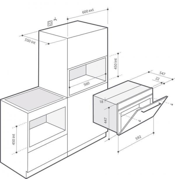 De Dietrich DKR7580G  Vystavený kus, VÝPRODEJ