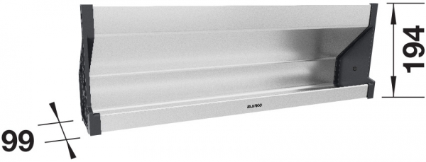 Blanco SELECT II Orga Shelf 60 P - organizační zásuvka pro výsuv 527458