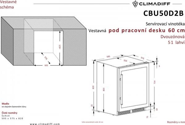 Climadiff CBU50D2B