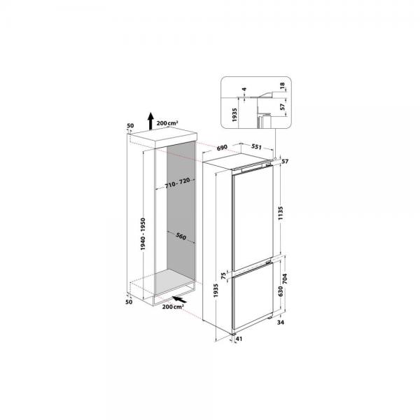 WHIRLPOOL - WH SP70 T232 P + ZÁRUKA 5 LET