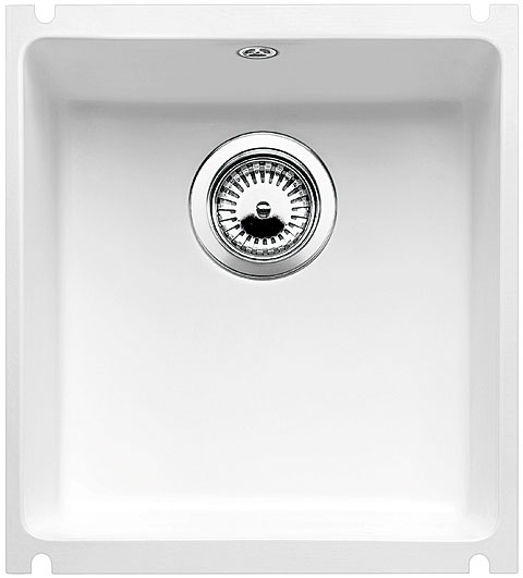 Blanco SUBLINE 375 U Keramika zářivě bílá  bez táhla 516035