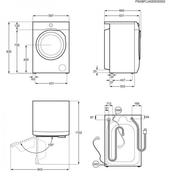 ELECTROLUX  EW9F7617SC