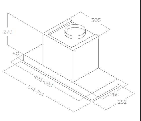 ELICA HIDDEN ADV PLUS @ IX/A/52