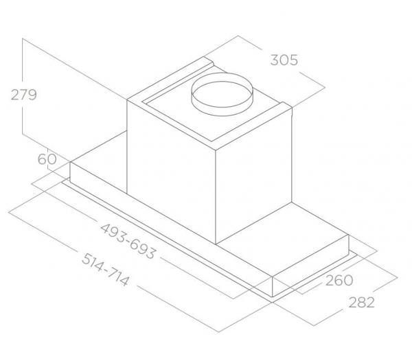ELICA HIDDEN ADV PLUS @ BLGL/A/52