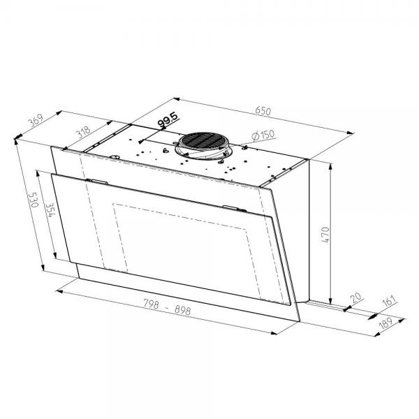 FABER TRUE DOUBLE BLACK F80