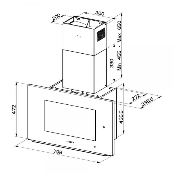 FABER K-AIR TOUCH KL A80