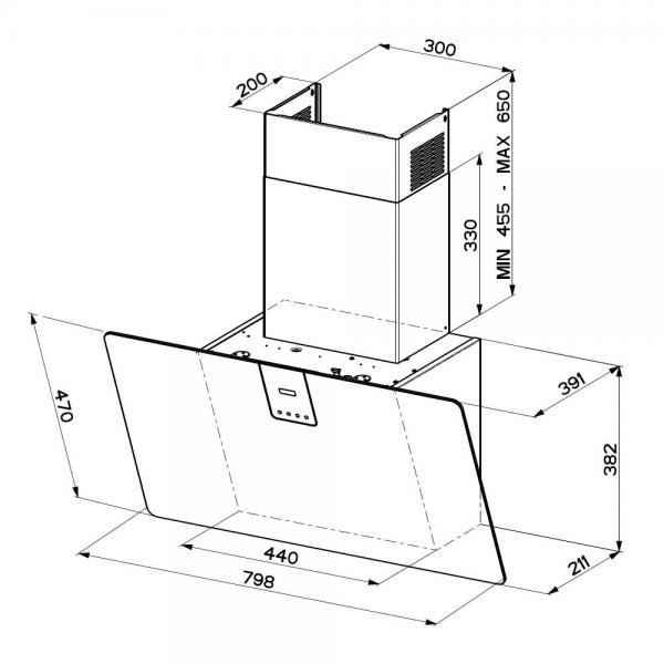 FABER SOFT EDGE GRIGIO LONDRA A80