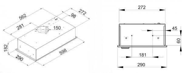 Kluge KOV6620BLG