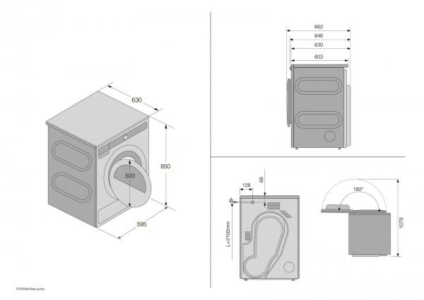 ASKO T108HCW + 7 LET ZÁRUKA