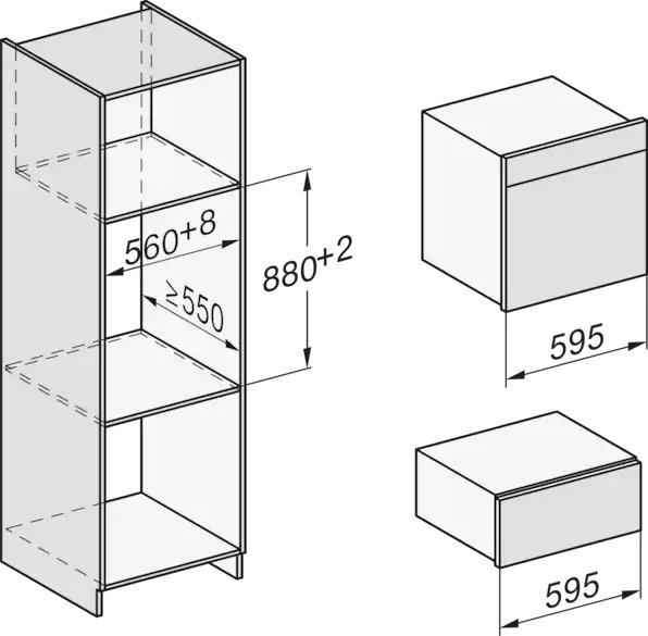 MIELE H 7262 BP Nerez CleanSteel