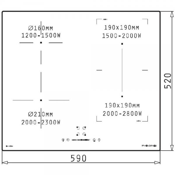 PHILCO PHD 641 GSPB 2+3 ROKY ZÁRUKA