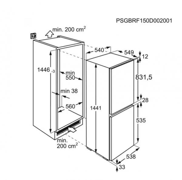ELECTROLUX LNT3LE14S