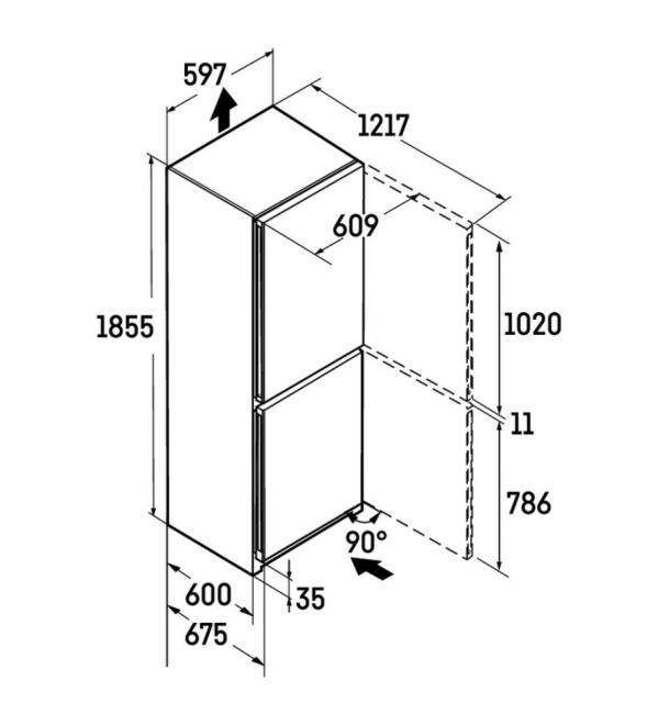 LIBHERR KGNsf 52Vd03 2+3 ROKY ZÁRUKA