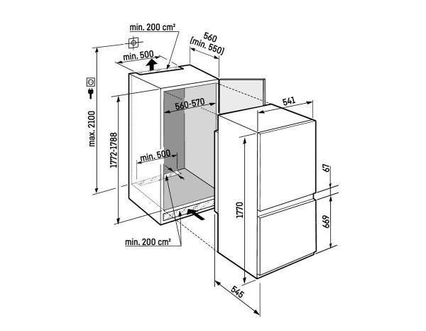 LIEBHERR ISKGN 5Z1FA3 - ZÁRUKA 2+3 ROKY