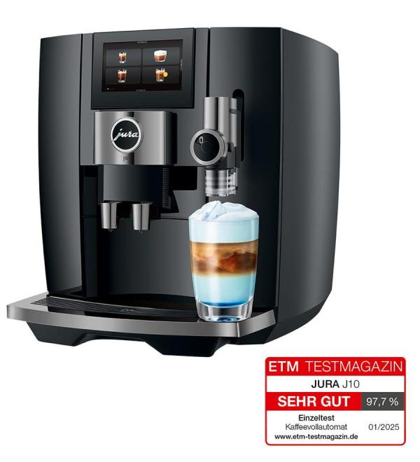 JURA J10 Piano Black