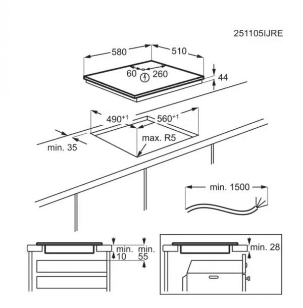 AEG TI64IB10IZ + CASHBACK 2.000,- Kč