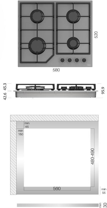 Kluge KPG6030WG
