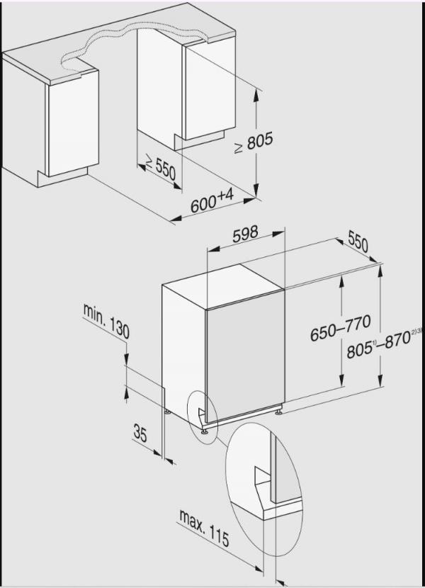 MIELE G 7980 SCVi AutoDos K2O CleanSteel/Obsidian černá