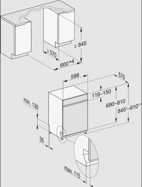 MIELE G 5817 SCi XXL Active Plus Nerez CleanSteel