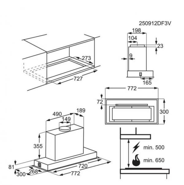 ELECTROLUX LFG828K 