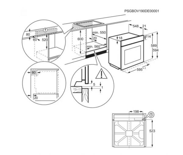 ELECTROLUX KOCAP3XH 