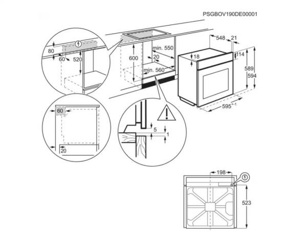 ELECTROLUX EOC6P77H