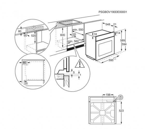 ELECTROLUX KOCBH39H