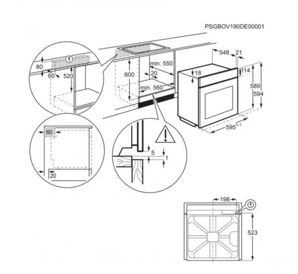 ELECTROLUX EOC6H76X