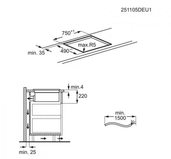 ELECTROLUX KCC83443 