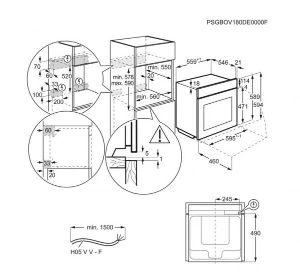ELECTROLUX KOEAP3ST 