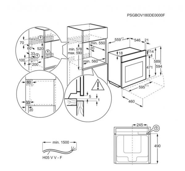 ELECTROLUX KOEAP3XT 