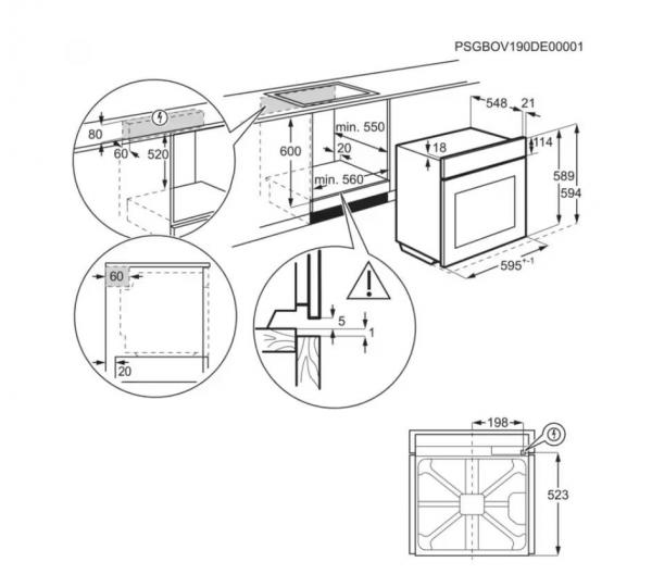 ELECTROLUX KOEBP39WZ