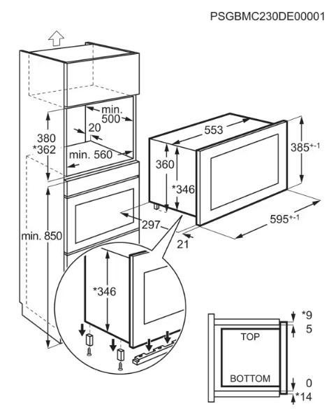AEG OS5MG20EB