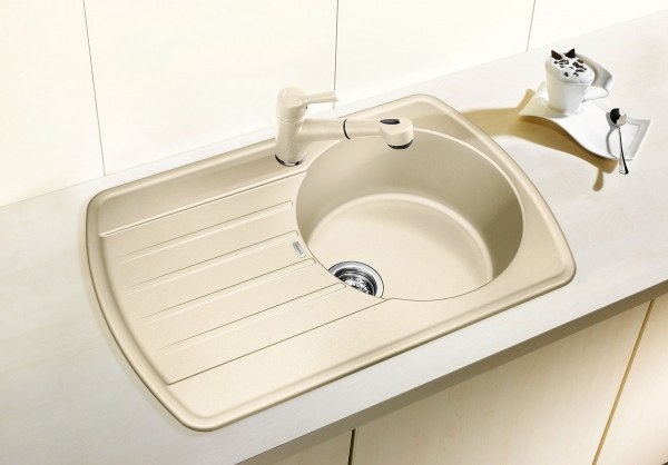 Blanco RONDOVAL 45 S Silgranit tartufo oboustranné provedení 517519