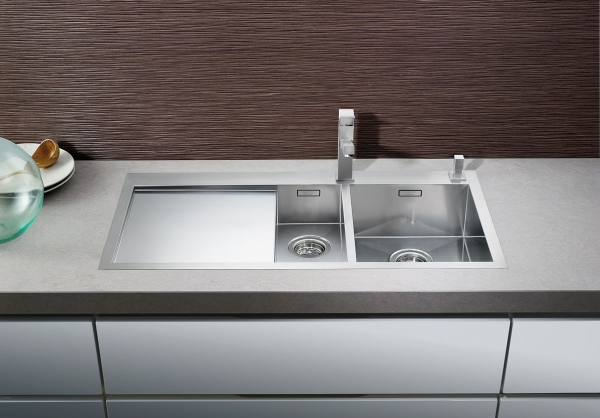 Blanco ZEROX 6 S-IF Nerez dřez vlevo s táhlem 513759