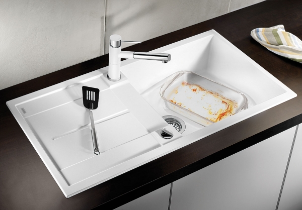 Blanco METRA XL 6 S Silgranit bílá oboustranné provedení s excentrem 515280
