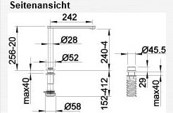 Blanco ELOSCOPE-F II chrom 516672