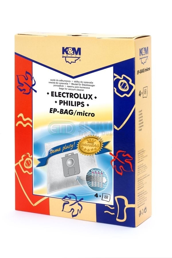 K&M SÁČKY DO VYSAVAČE EP-BAG/5 micro