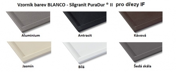 Blanco AXIA II 5 S-F Silgranit šedá skála dřez vpravo s excentrem přísluš. ano 518827