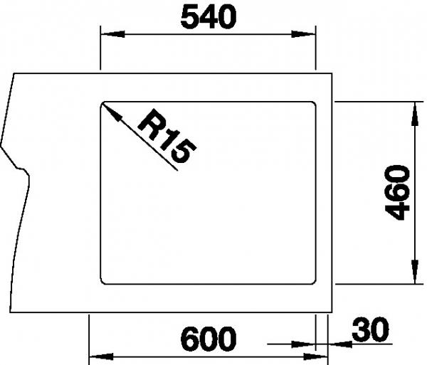 Blanco CLARON XL 60-IF/A DampfgarPlus InFino nerez hedvábný lesk s excentrem 521641