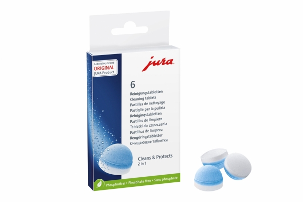 JURA 2-fázové čistící tablety 